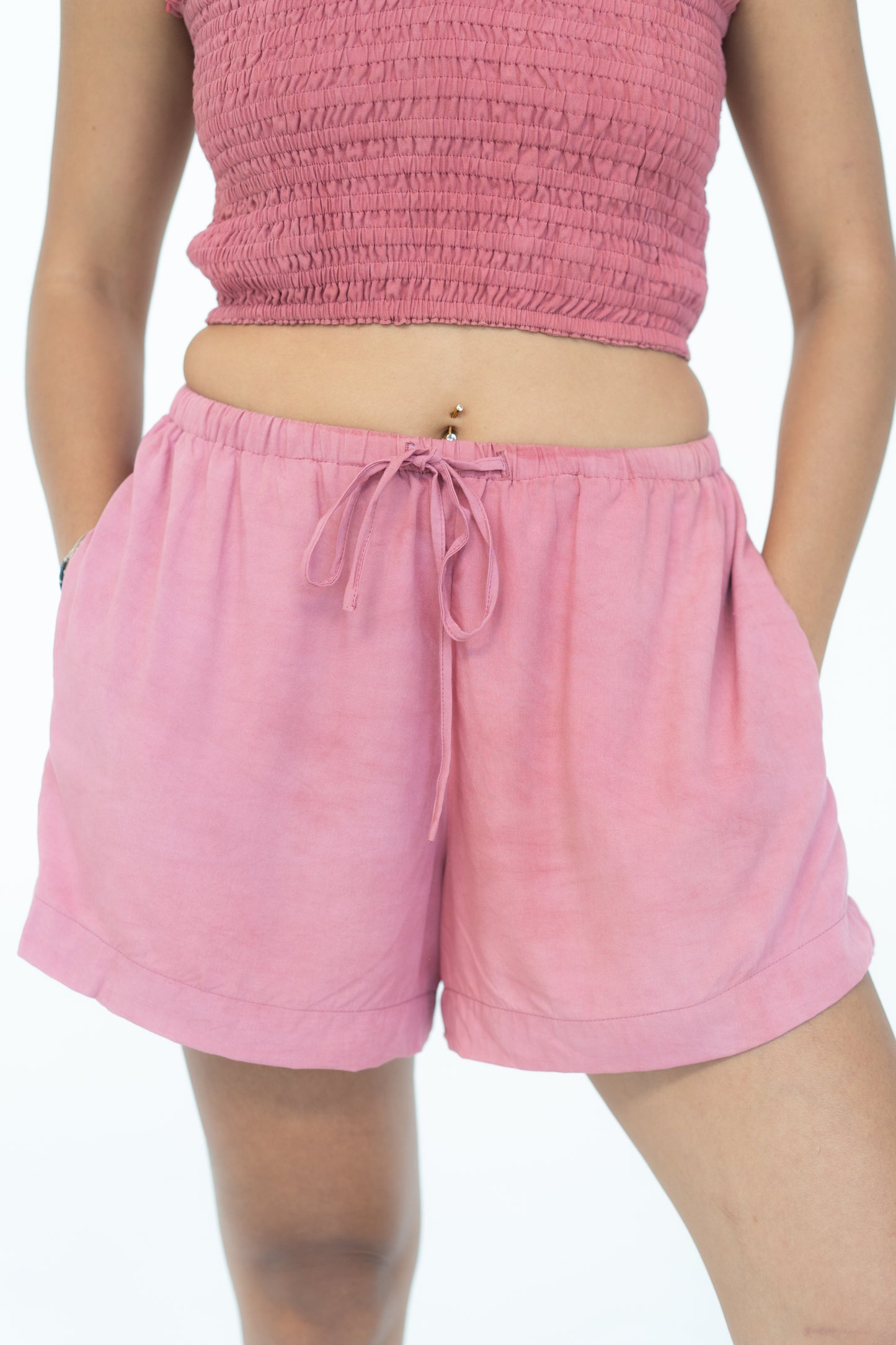 Pink mangoosten summer short