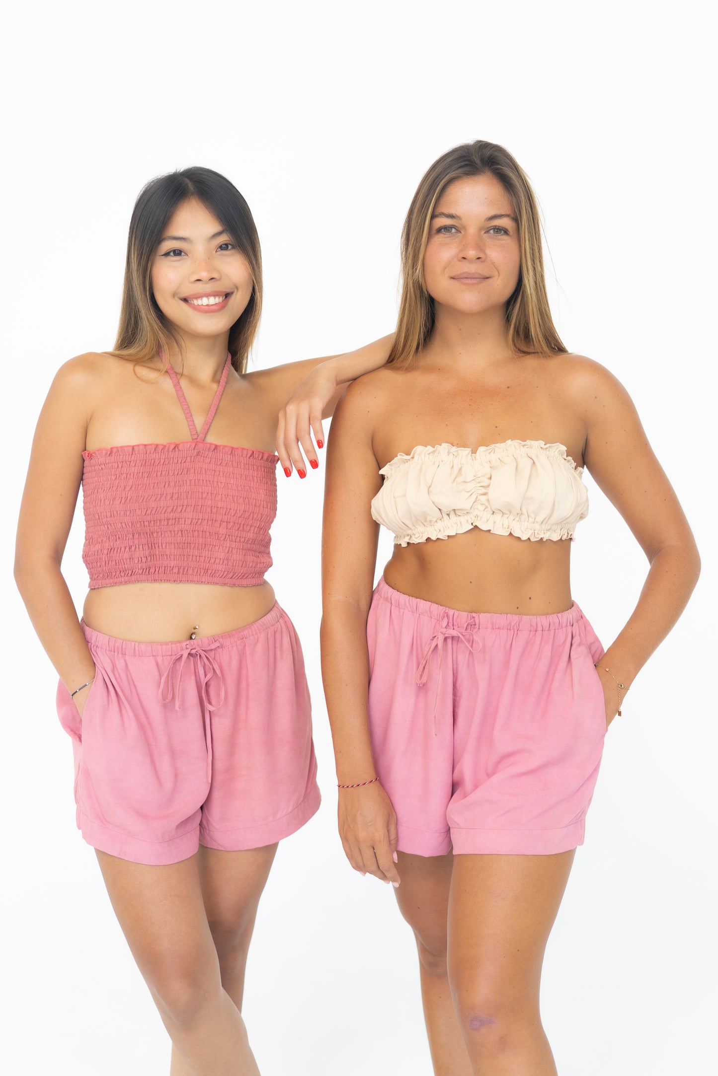 Pink mangoosten summer short